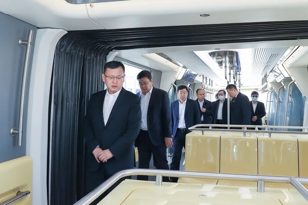 中国中铁总裁、党委副书记陈文健调研中铁合肥新型轨道交通产业园 中国中铁总裁、党委副书记陈文健调研中铁合肥新型轨道交通产业园