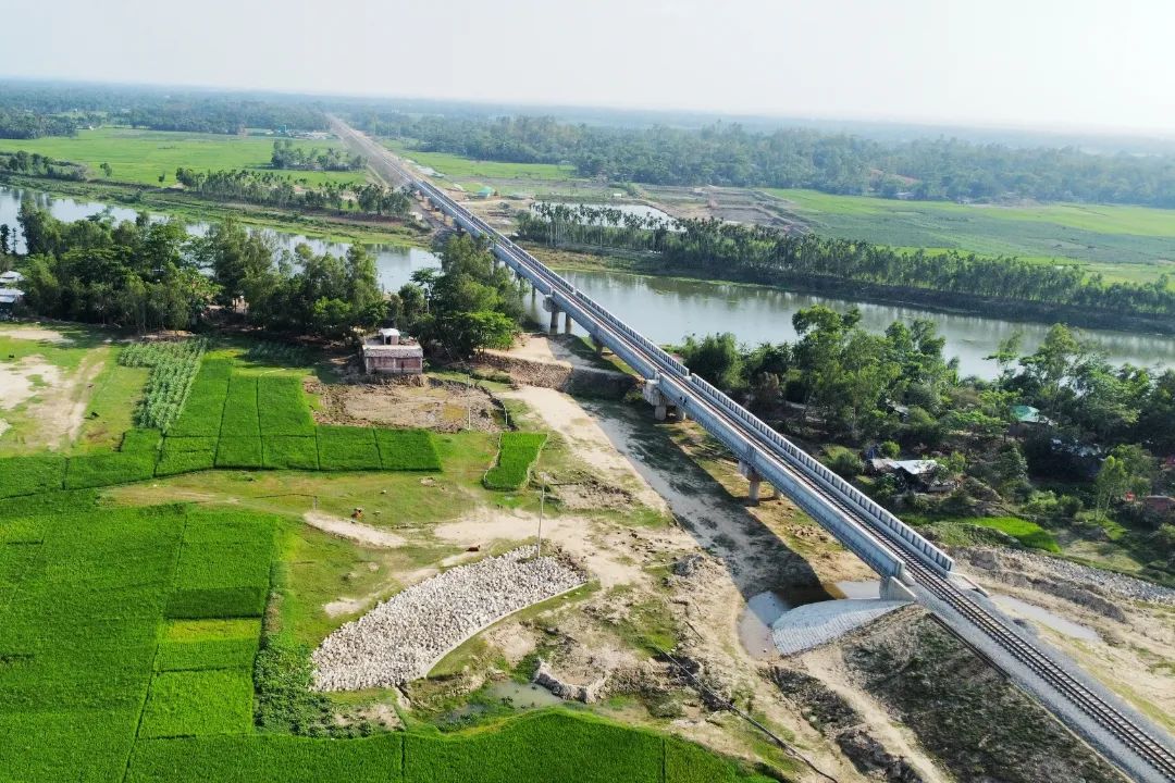 “一带一路” | 孟加拉国多考铁路项目通车 “一带一路” | 孟加拉国多考铁路项目通车