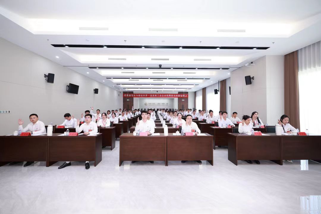 共青团中铁高新工业股份有限公司第一次代表大会胜利召开 共青团中铁高新工业股份有限公司第一次代表大会胜利召开