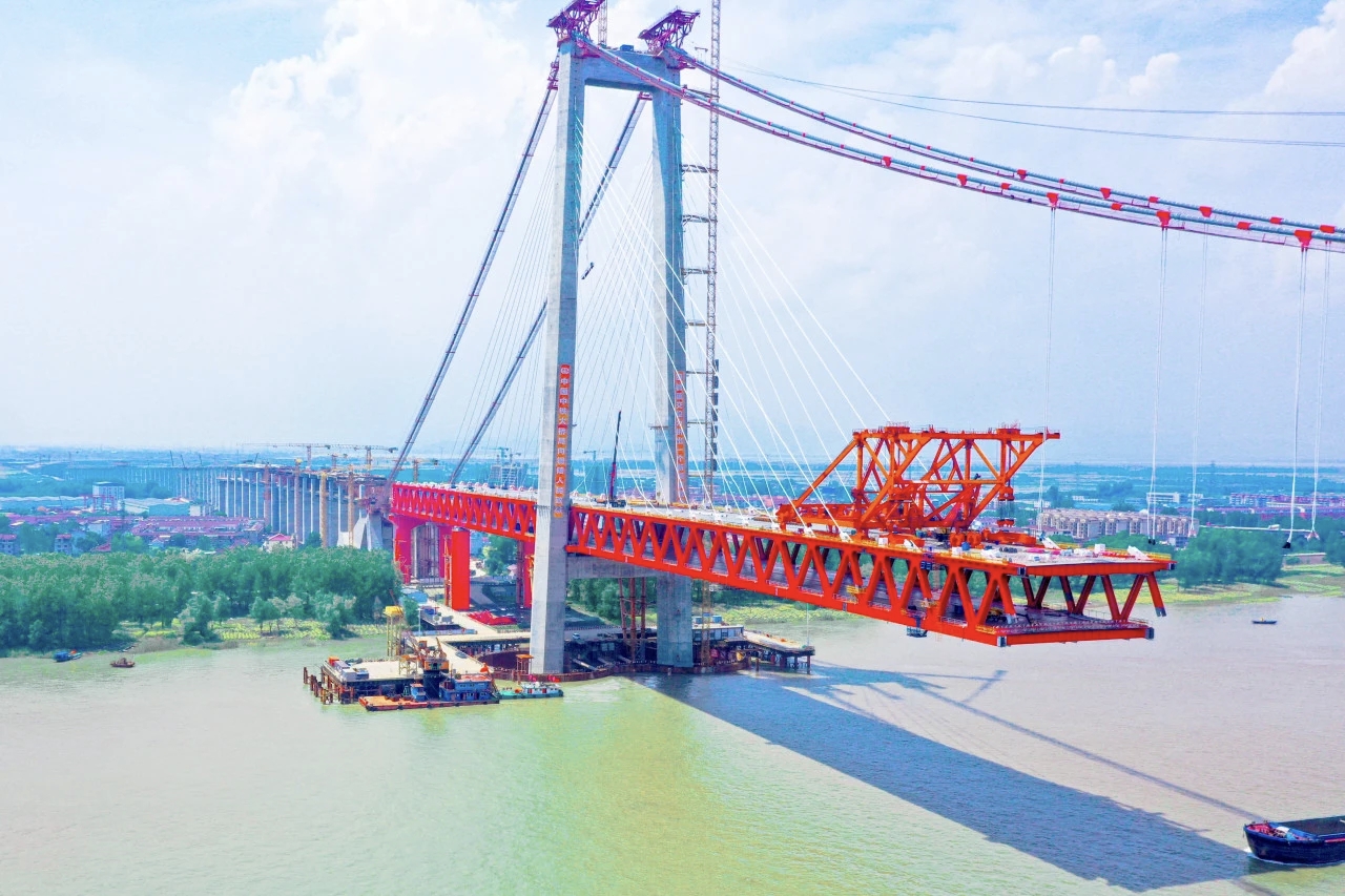 世界之首!铜陵长江三桥通车 世界之首!铜陵长江三桥通车