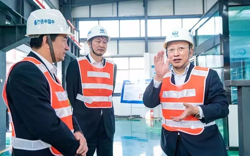 中国工程院副院长、中国科学技术协会副主席何华武院士调研中铁装备 中国工程院副院长、中国科学技术协会副主席何华武院士调研中铁装备