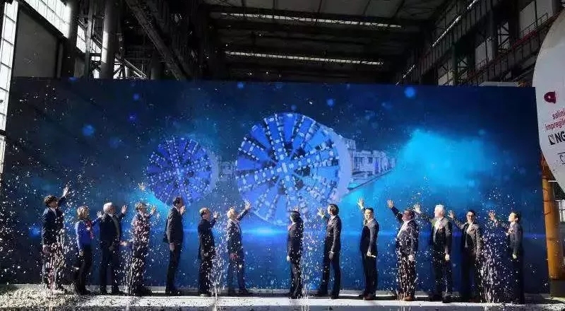 中国盾构首次走进法国修地铁 中国盾构首次走进法国修地铁