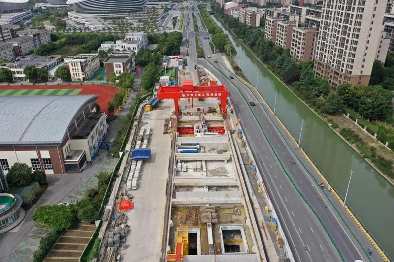 我国首台使用国家强基工程国产主轴承盾构成功始发