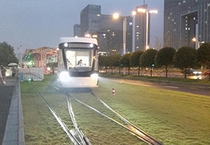 Nanjing Streetcar Turnout